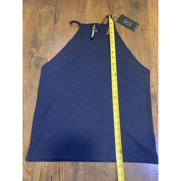 NWT 1st Phorm High Neck Sleeveless Women’s Tank Navy Blue 2XL - Picture 2 of 5